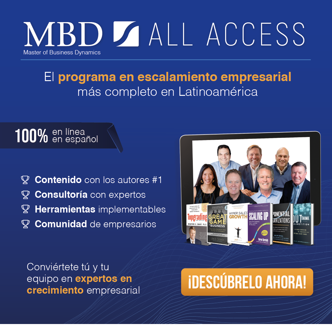 MBD All Access - Pago mensual para 5 líderes
