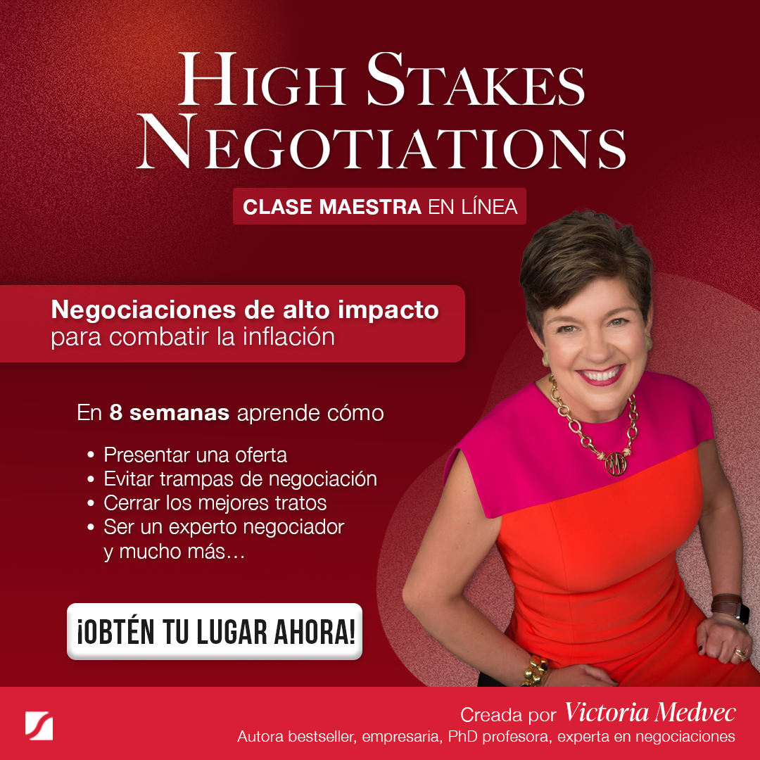 High Stakes Negotiations - 1 asiento - precio especial